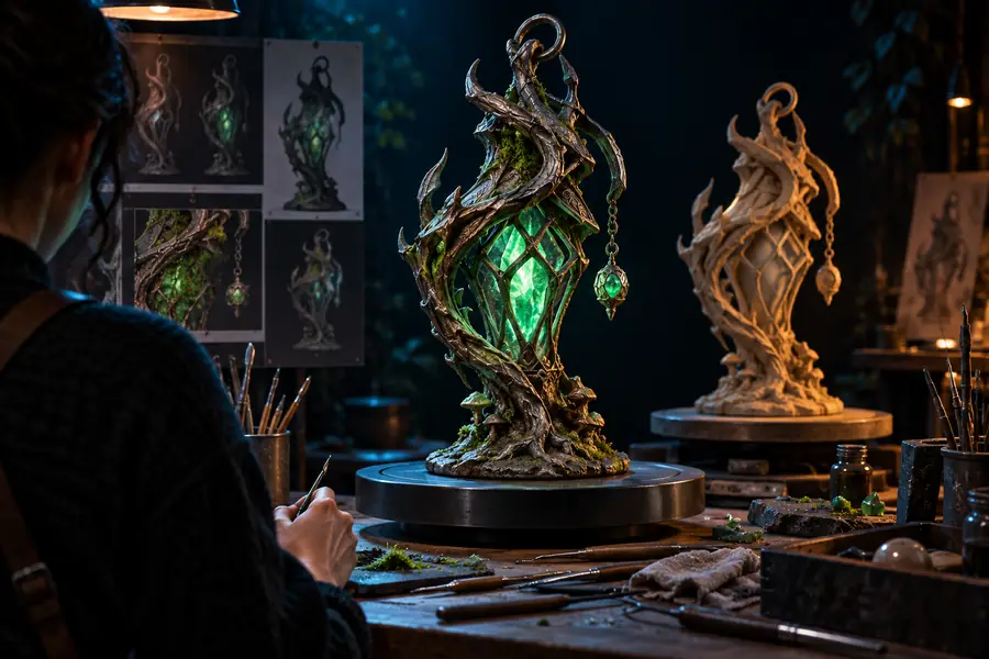 Reference view for evaluating a Magic3D workflow